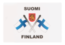 Suomenlippu ja vaakuna magneetti
