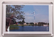 Hamina magneetti Suomen suurlippu ja 100m lipputanko