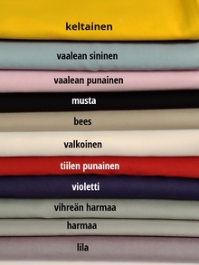 Tyynyliinojen värimallit