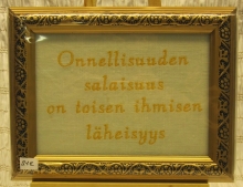 Onnellisuuden salaisuus- taulu