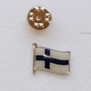 Suomen lippu pinssi
