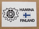 Hamina & asemakaava & Finland-tarra 2kpl